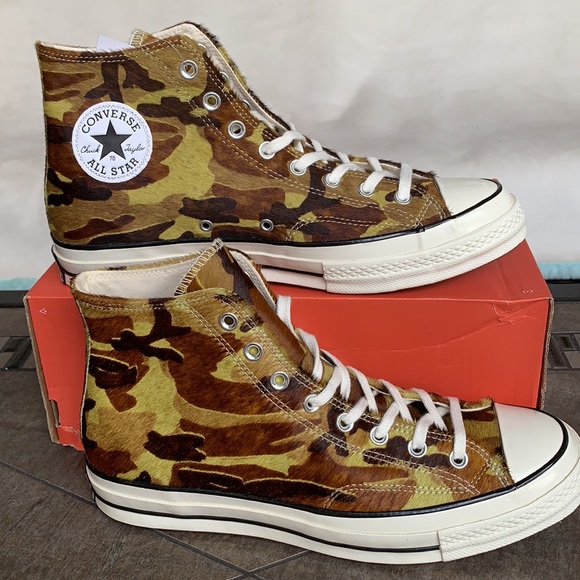 CONVERSE CHUCK 70 HI GREEN/BLACK/EGRET MEN’S - Picture 2 of 16